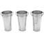 Ensemble de 3 vases de table hypnotiques en métal bronze-592964862-592964609