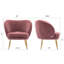 Fauteuil demi-tonneau l 32 po-1894515682