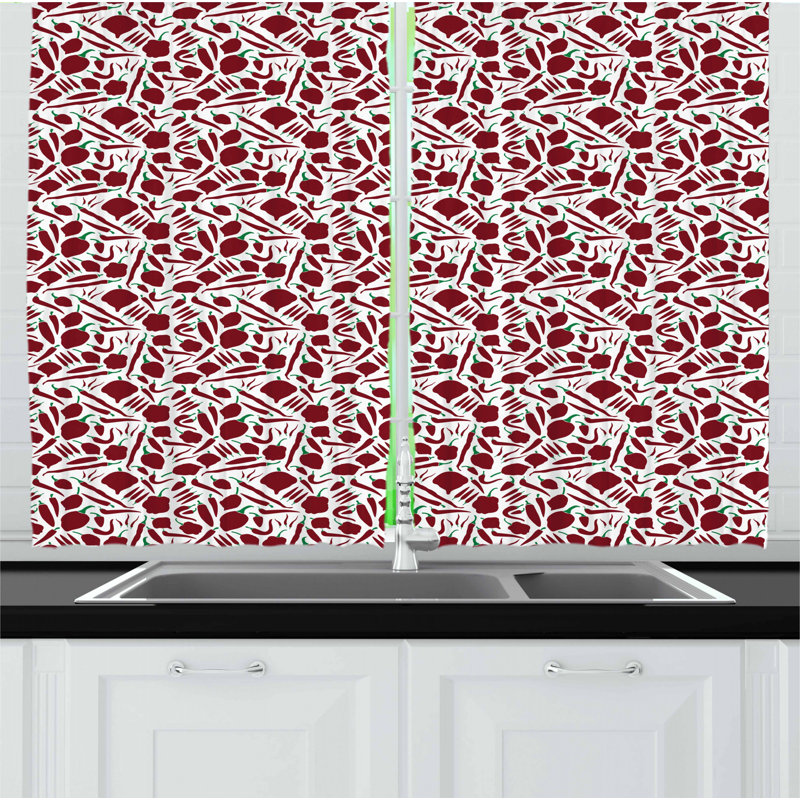 Tailored Kitchen Curtain