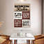 Toilette Commandements, impression sur toile-92279728