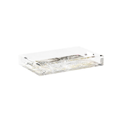 Arcadia Chettah Acrylic Rectangle Decorative Tray