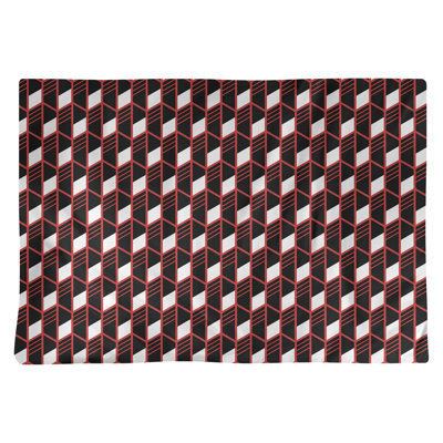 Katelyn Elizabeth Cotton Geometric Rectangle Placemat