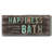 Happiness Bath- Framed Canvas