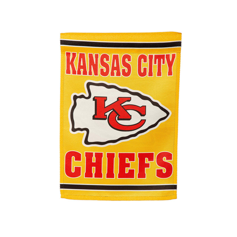 H 18 po x l 12,5 po Palaksh, Chiefs de Kansas City