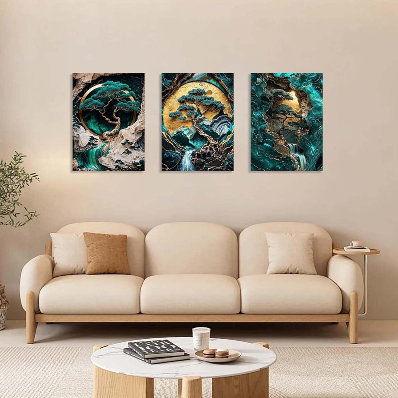 3 Piece Wrapped Canvas Print