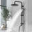 Rain Shower Head with Handheld Spray ,Valve not included