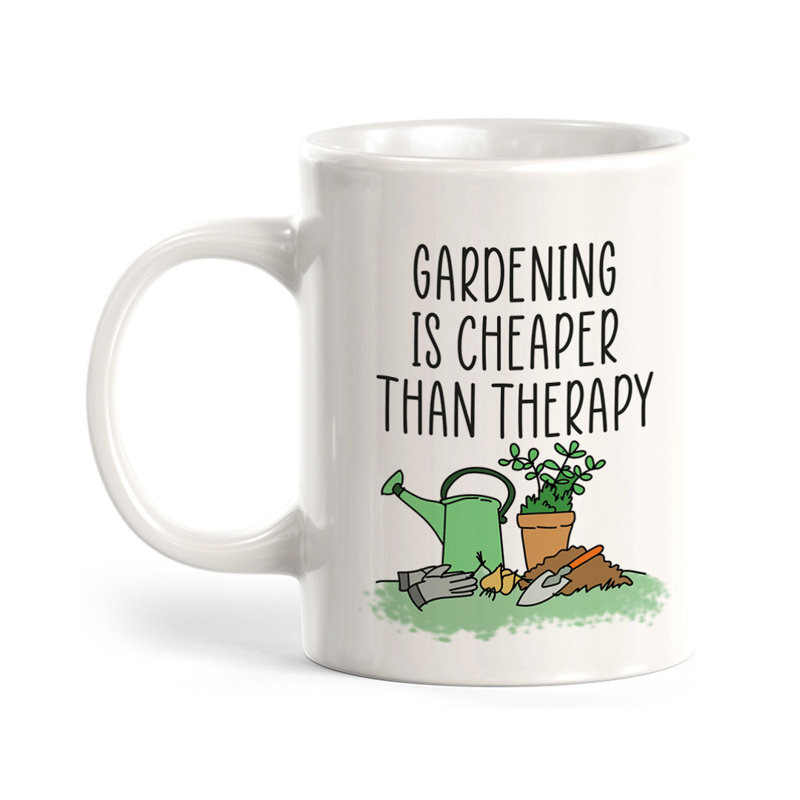 Grande tasse à café 15 oz Gardener, Ensemble de verres à lait, Plastique polypropylène