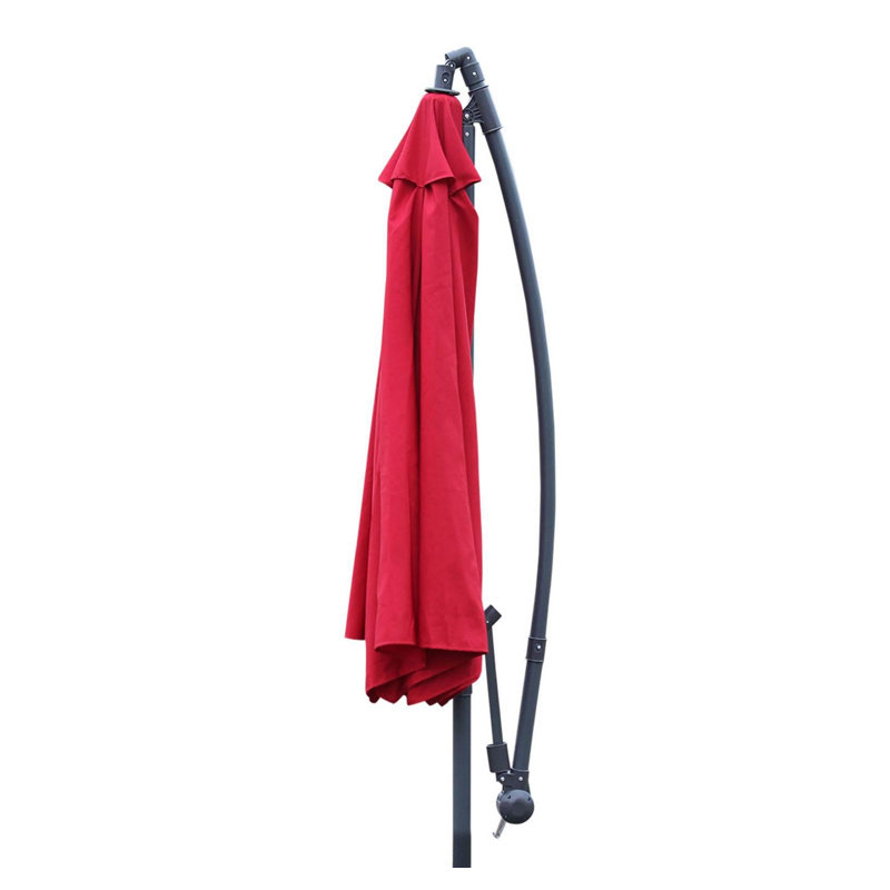 Nia 300cm Cantilever Parasol, Red
