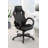 Inbox Zero Kelleher Adjustable Faux Leather Swiveling Gaming Chair Game Chair in Black