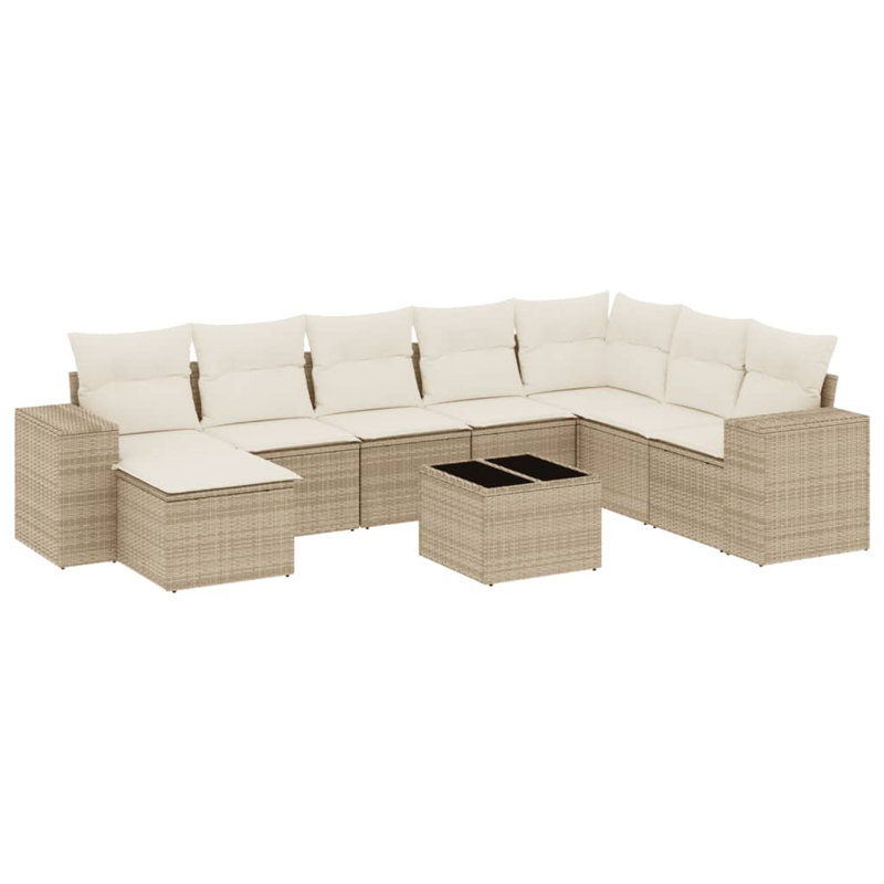 Ensemble de canapé de jardin Vidaxl