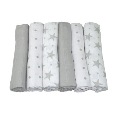 Losurdo MuslinZ Baby Muslin Squares 100% Cotton