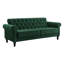Mifflinville 3-Seater Velvety Sofa-59011985-124238100
