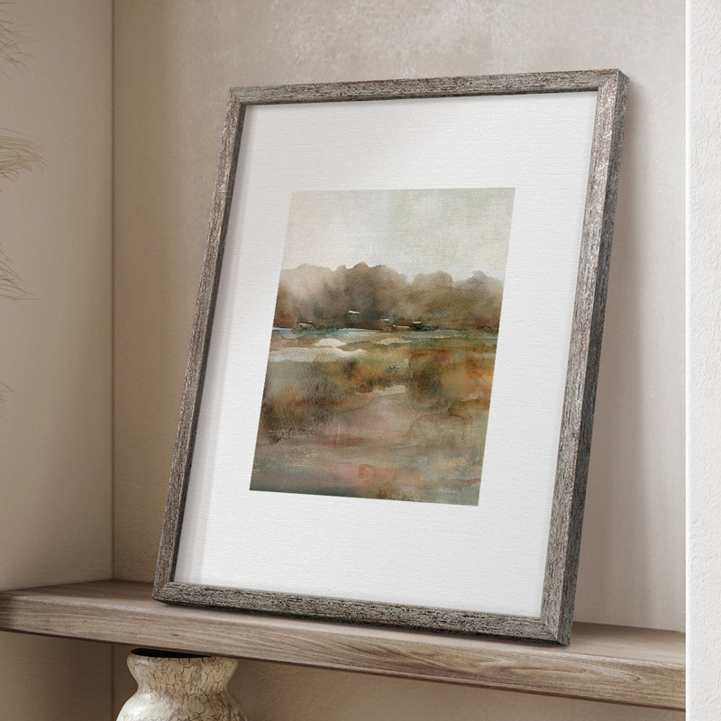 Subtle Motion Framed Print - Solid Wood, 11" H x 9" W