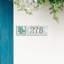 Plaque d'adresse sur 1 ligne Palm Trees-87206815