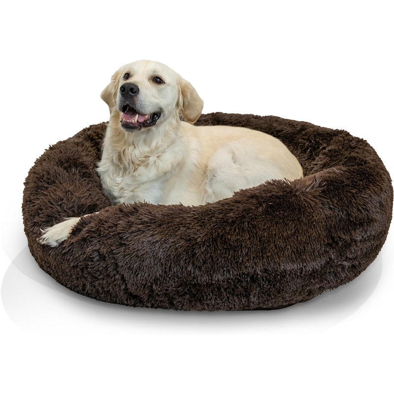 Lit pour chien et chat The Original Calming Donut, Brun foncé