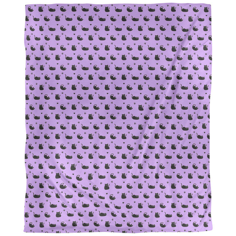 Tissu pour chat, Mauve, L 60 po x l 36 po, Polyester filé