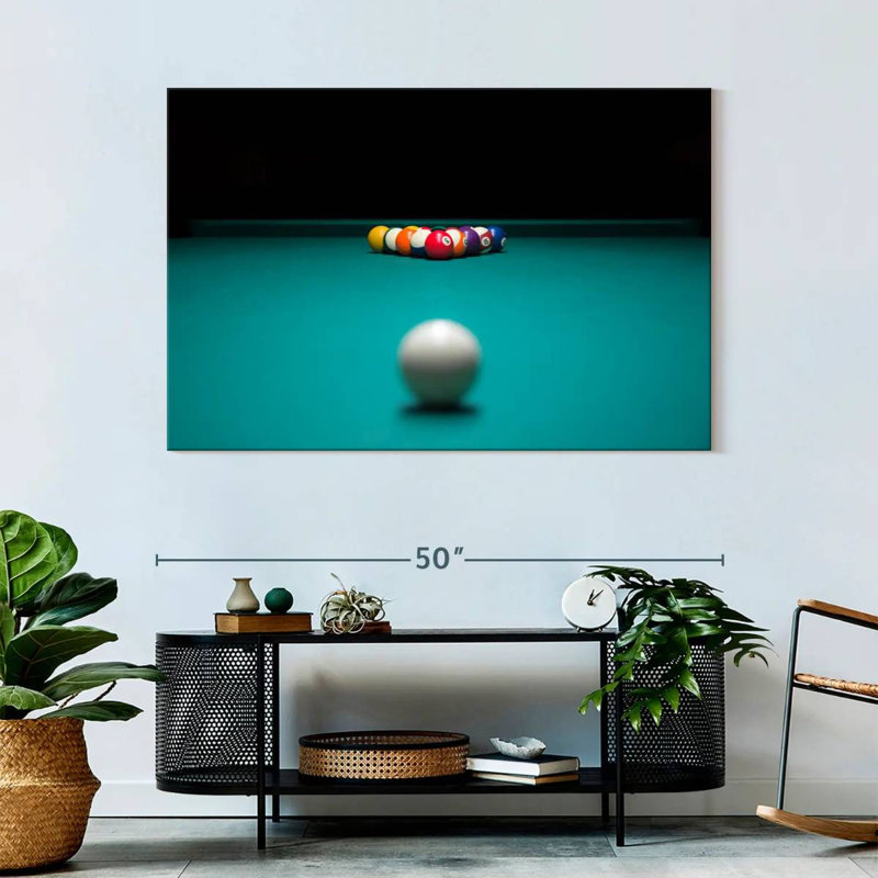 Senne Pool Table, 8" H x 12" W