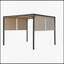 9,5 x 9,5 pi WESTRAY ACIER Gazebo