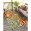 Tapis d'extérieur couleur iris Dotte