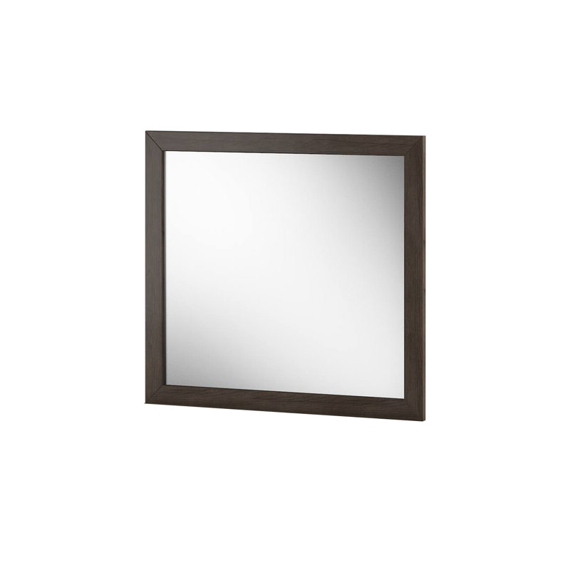 40.4"W Transitional Mirror, Warm Gray