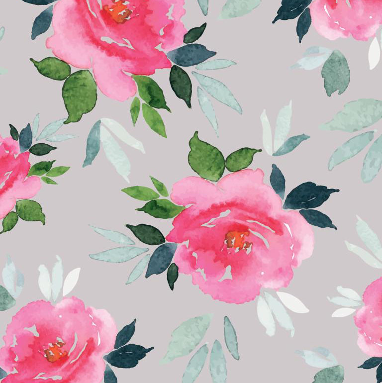 Simoney Peonies Floral Peel & Stick Wallpaper Roll by Jamie Graney, Fawn/Pink
