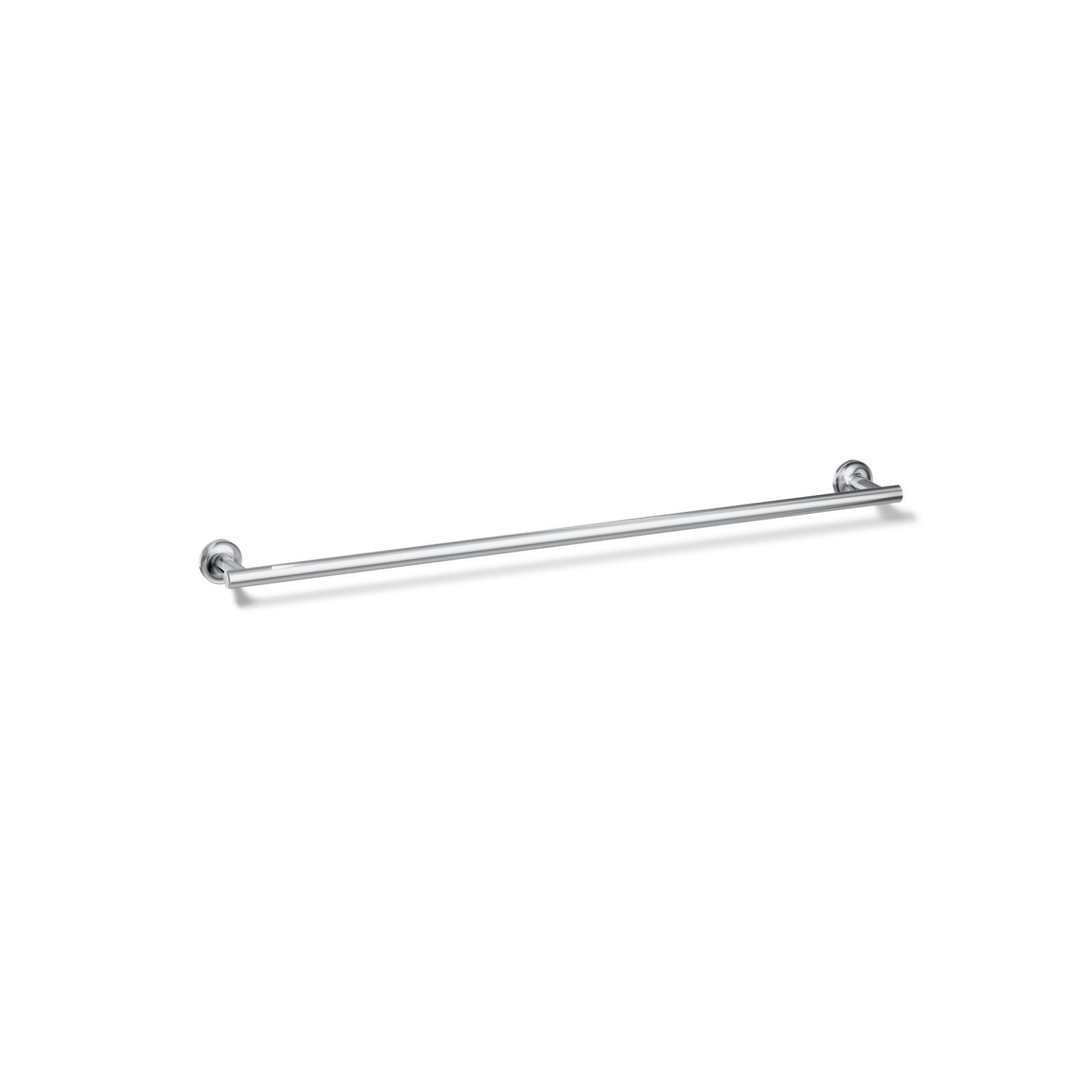 Purist 30" Wall Mounted Towel Bar, Polished Chrome, 1.88" H x 30" L x 3.25" D