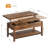 Torron 4-in-1 Multi-Fuction Lift Top Coffee Table with Storage-1870837808