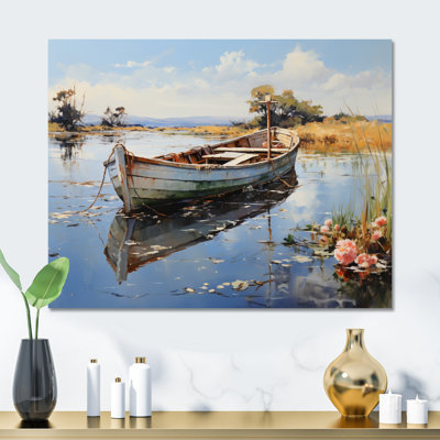 «Danemark Quiet Waters», impression sur métal sans cadre