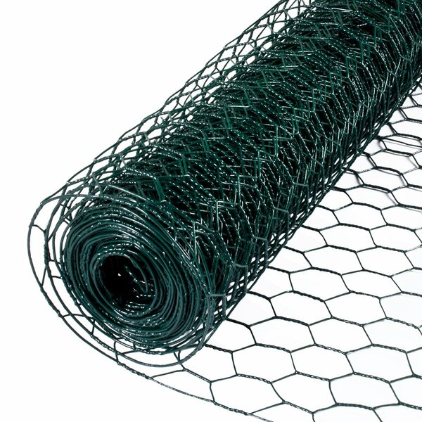 Poultry Netting, Green, 24-in. x 25-ft.