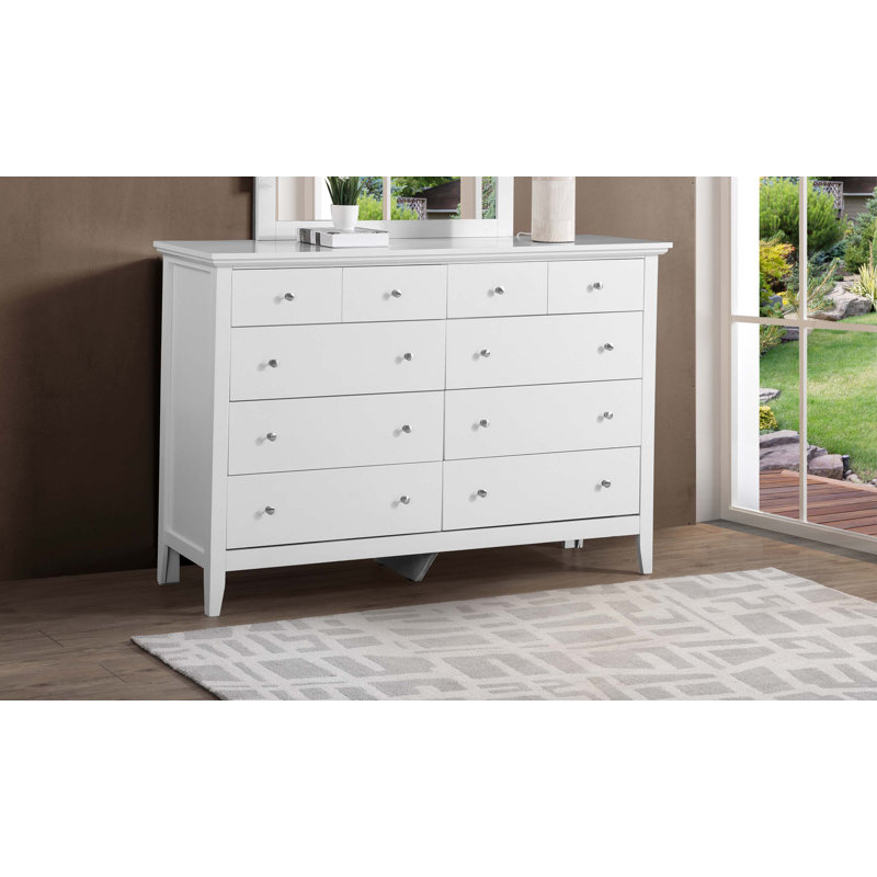Commode Glond Furniture Hammond G5490-D, blanc