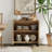 Sideboard Buffet Cabinets With Glass Doors, Modern Sideboard Credenza With Adjustable Shelf And Metal Base, Coffee Bar Cabinet Storage Cabinet For Living Room, Kitchen-2142985182