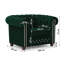 Cleo Blink 2 Piece Velvet Chesterfield Living Room Set-136421919
