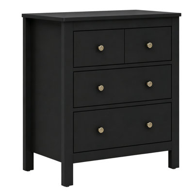 3-Drawer Nightstand For Bedroom