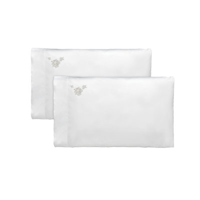 Ibla Embroidery By DEA Sateen Pillow Case