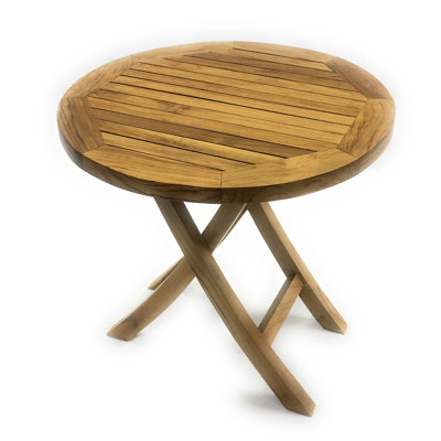 Table d’appoint pliante teck Karlson