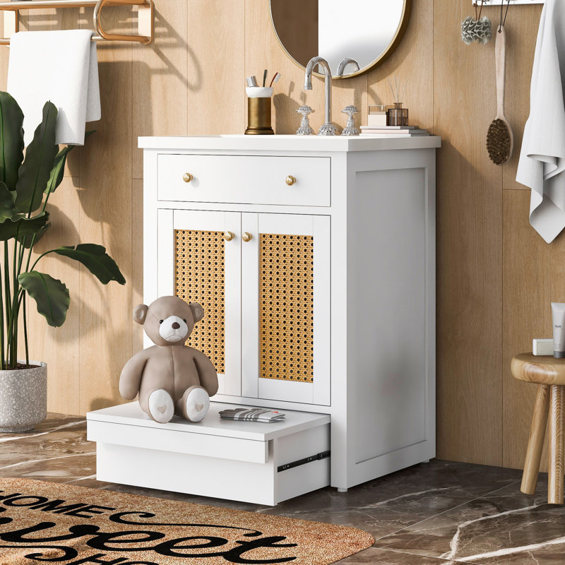 Ensemble de meuble-lavabo simple 17,63 avec plateau Estey