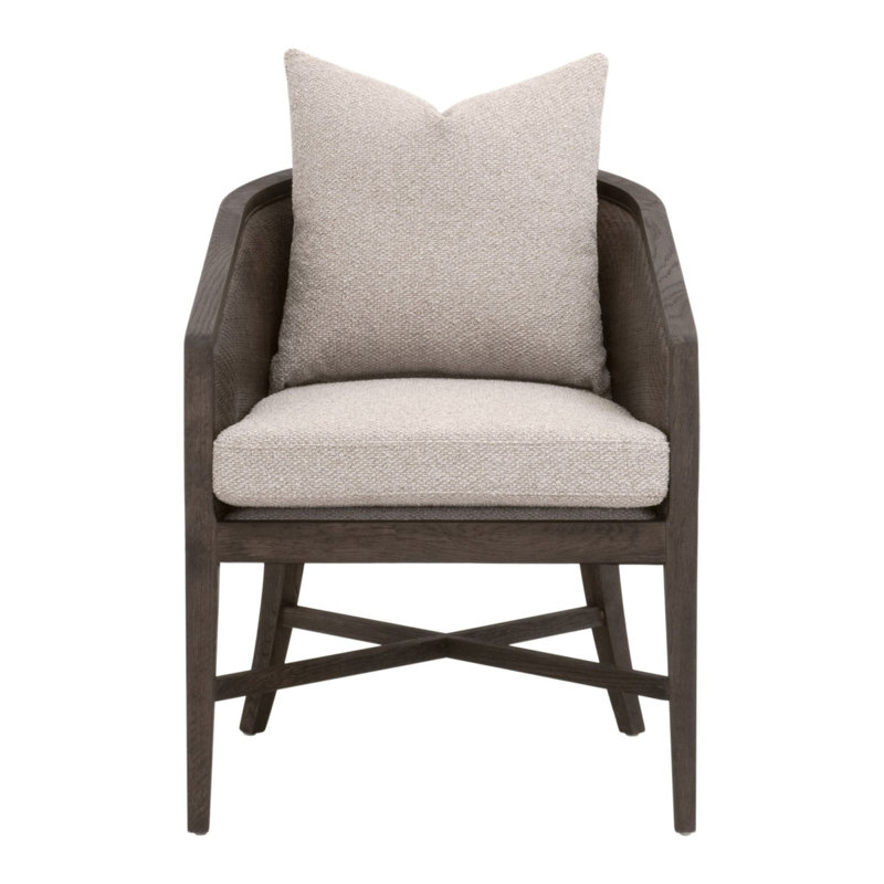 Fauteuil en polyester Mcguire