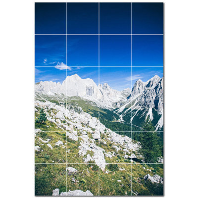 Photo de montagnes 6 x 6