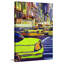 Urban Sketch Taxi by Lana Greben - Wrapped Canvas Painting-20661648