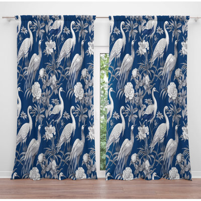 Paire de rideaux obscurcissant en polyester Narka