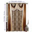 Paire de rideaux obscurcissant avec passe-tringle Luxury Ikat-73243936