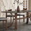 Ensemble de table de salle à manger rétro vintage haut de gamme-106297220