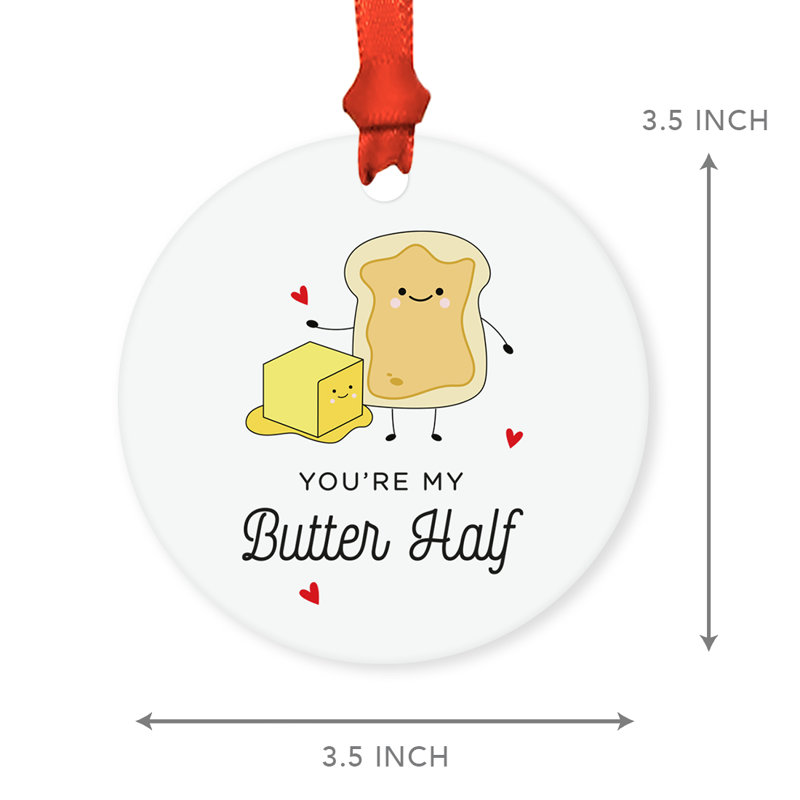 Ornement en forme de pun Funny Food