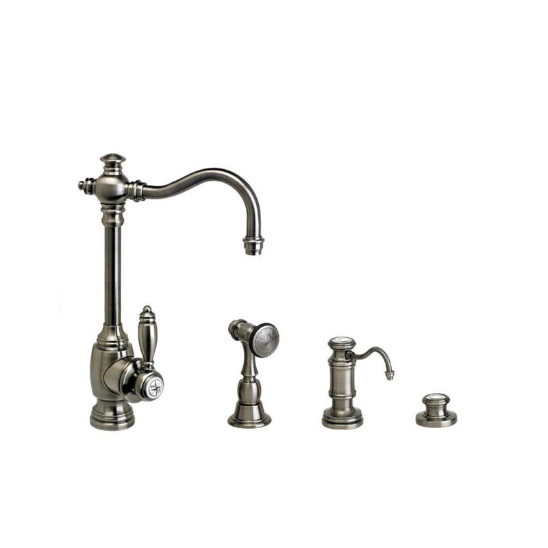 Annapolis Prep Faucet, Antique Pewter