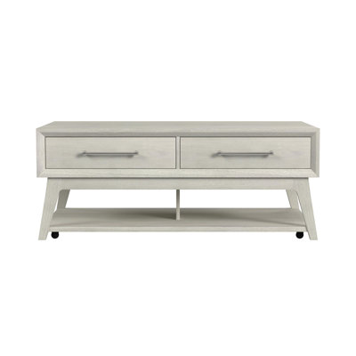 Picket House Furnishings Clare Coffee Table With Casters In Almond