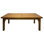 Radame 35.25 " Extendable Oak Rectangular Solid Wood Top with Solid Wood Base Dining Table