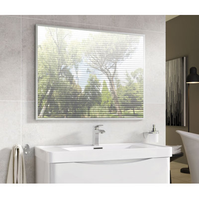 Metal Flat Wall Mirror