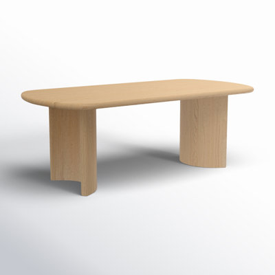 Circa 84" Curved Leg Dining Table