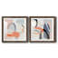 Floating On Silk I - ensemble de 2 peintures encadrées-1368391473-1368391472