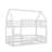 Twin-Over-Twin Bunk Bed With Fence & Door, House Style-1756494029